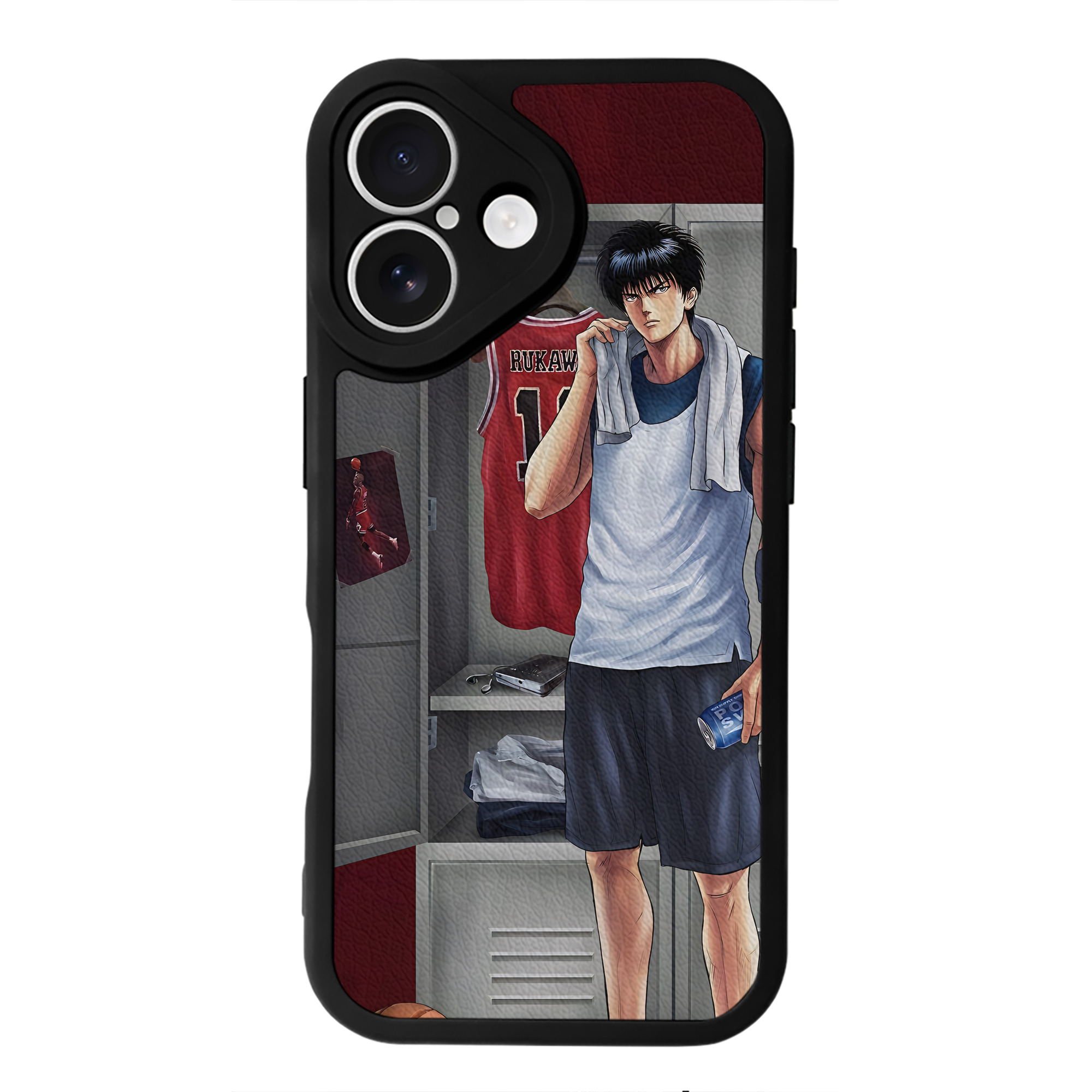 （画像用） SLAM DUNK／スラムダンク 【iPhone 16シリーズ対応】シリコンスマホケース（レザー調） 材質：シリコン